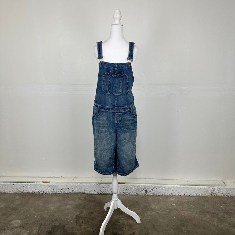 lei 2000s y2k denim shorts overall